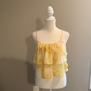 Papermoon - ruffle crop top - worn twice